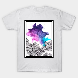 Purple smoke T-Shirt